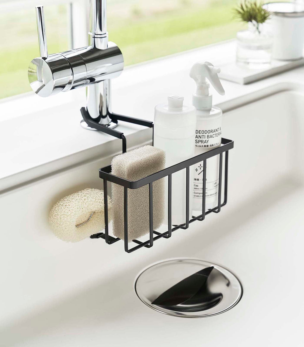 Faucet-Hanging Sponge Caddy by Yamazaki Home