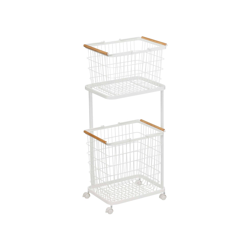 Rolling Laundry Cart by Yamazaki Home