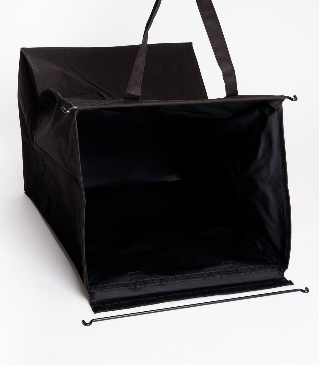 Laundry Hamper with Cotton Carry Bag in Steel Frame