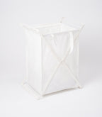 Laundry Hamper with Cotton Carry Bag in Steel Frame