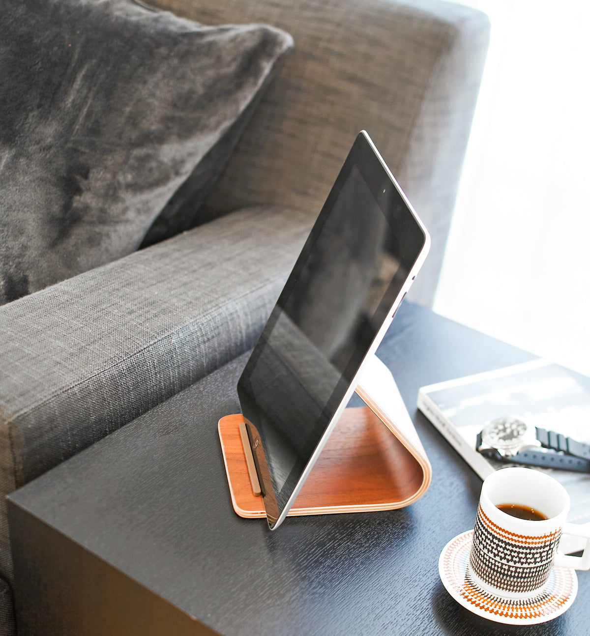 Tablet Stand Wood