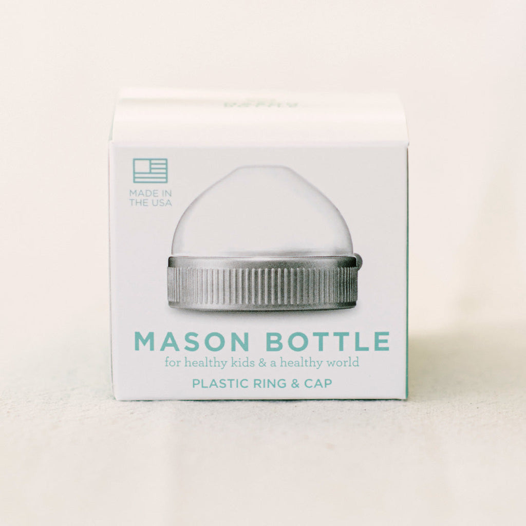 Plastic Ring + Cap by Mason Bottle