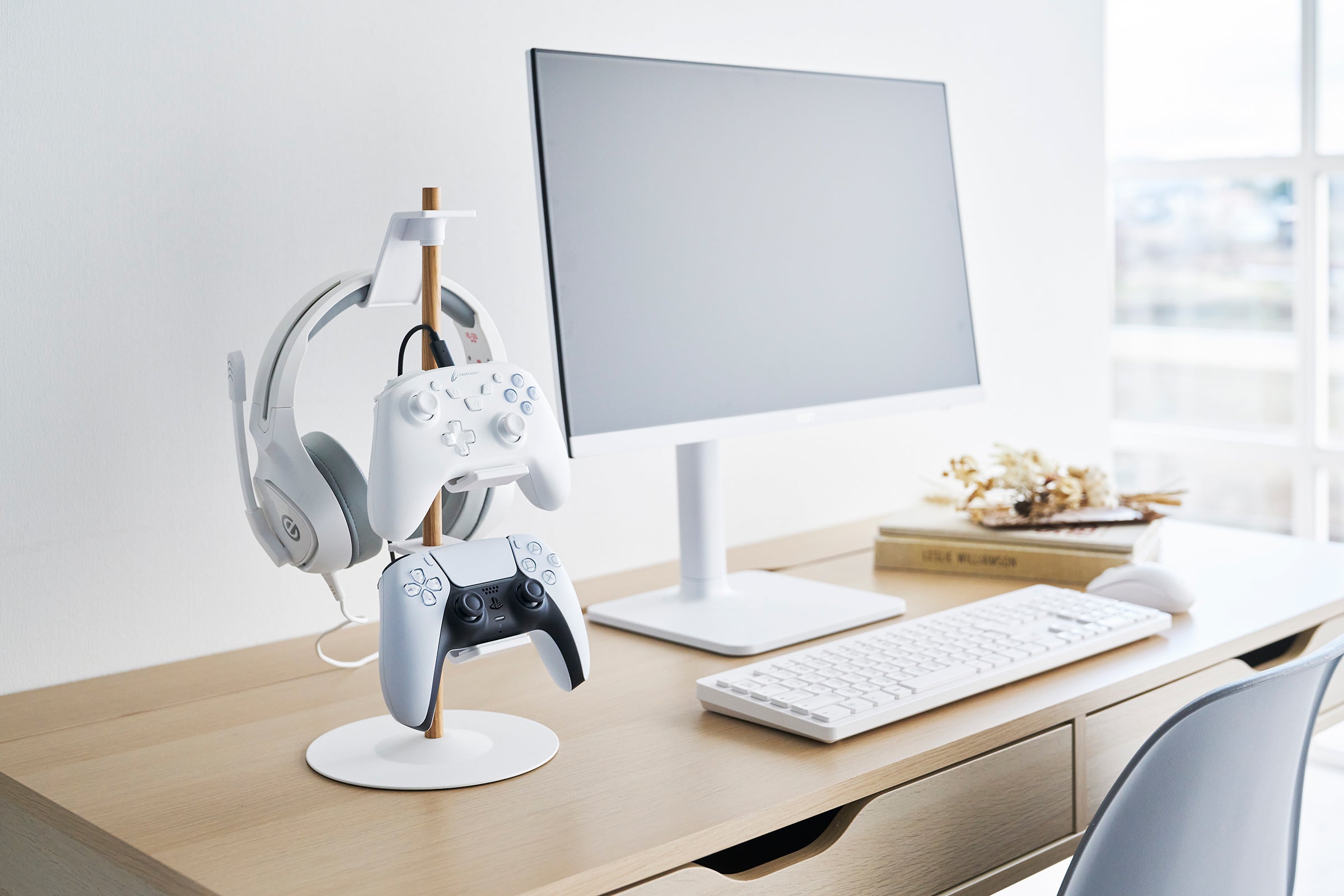 Game Controller Stand for Media Room