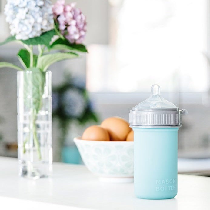 Silicone Baby Bottle by Mason Bottle