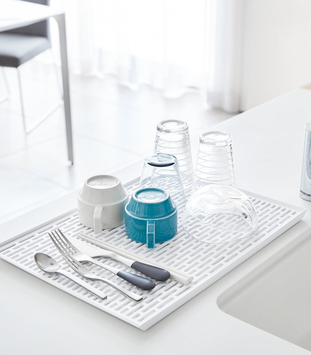 Slim Dish Drainer Tray