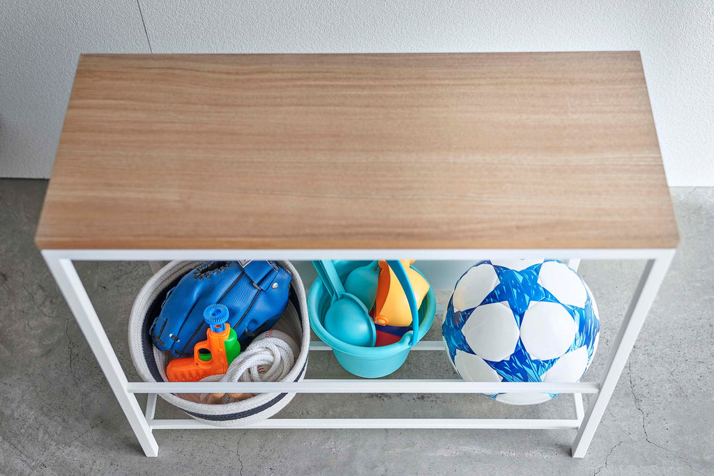 Entry Storage Organizer & Bench by Yamazaki Home