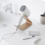 Hair Dryer and Flatiron Stand by Yamazaki Home