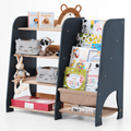 Wooden Montessori Bookshelf & Toy Shelving