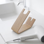 Hair Dryer and Flatiron Stand by Yamazaki Home