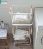 Rolling Laundry Cart by Yamazaki Home